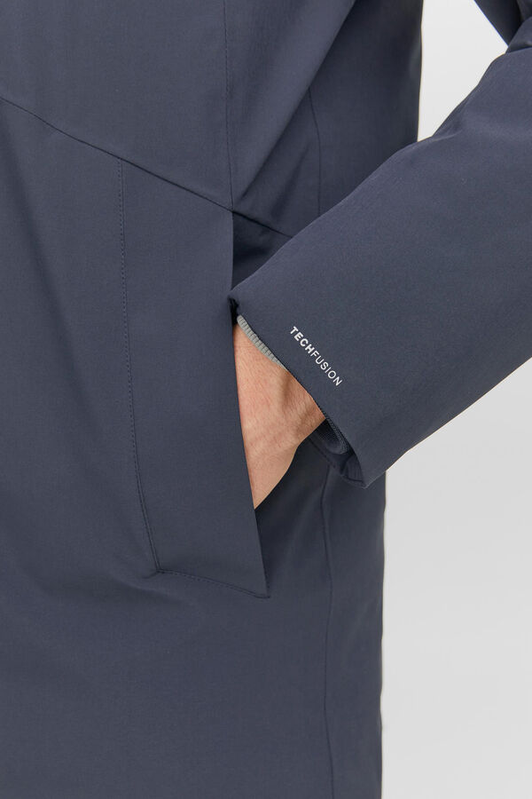 Jack & Jones Tech fusion hooded parka Navy