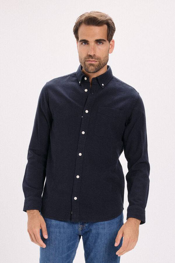 Jack & Jones Camisa cl&aacute;sica Blue