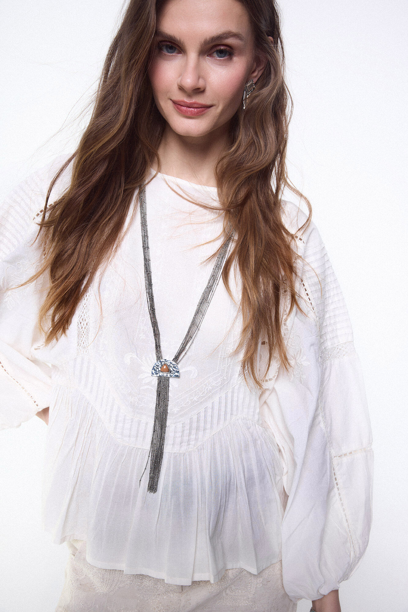 Slowlove Blusa bordada