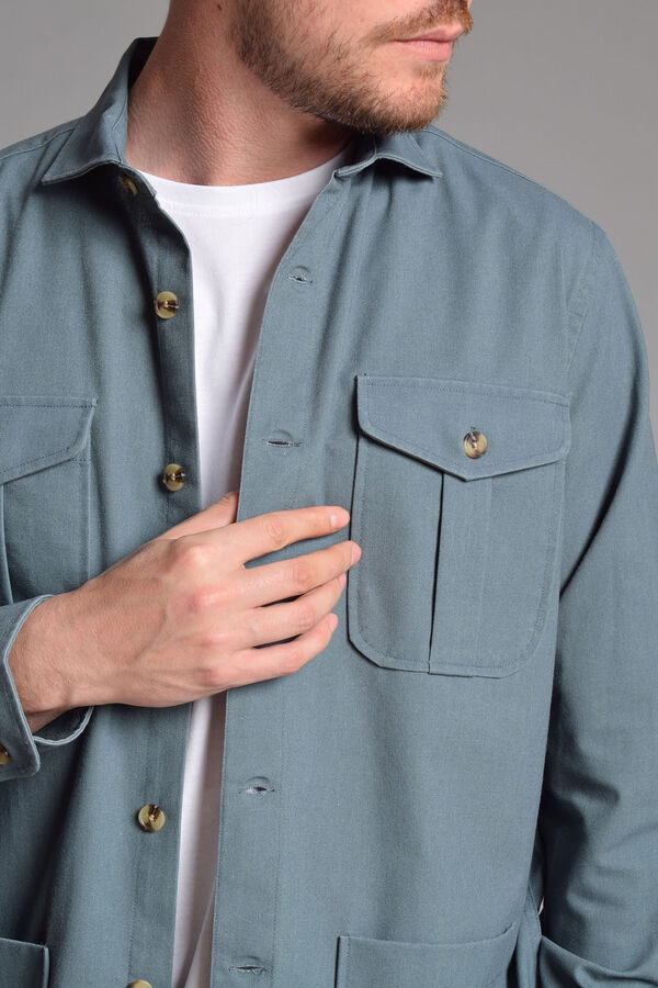 Cloking Camisa Sahariana Blue