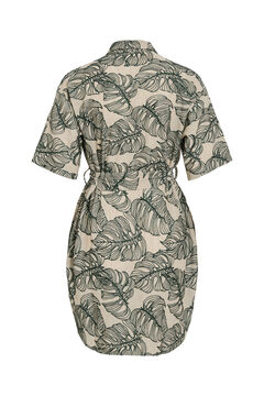 Vila Vestido camisero corto con bordados