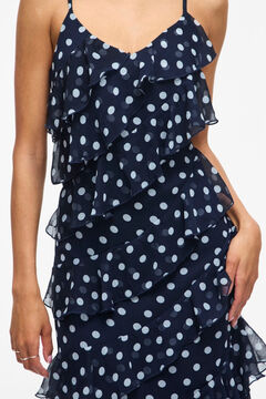 Vila Vestido largo de fiesta con volantes