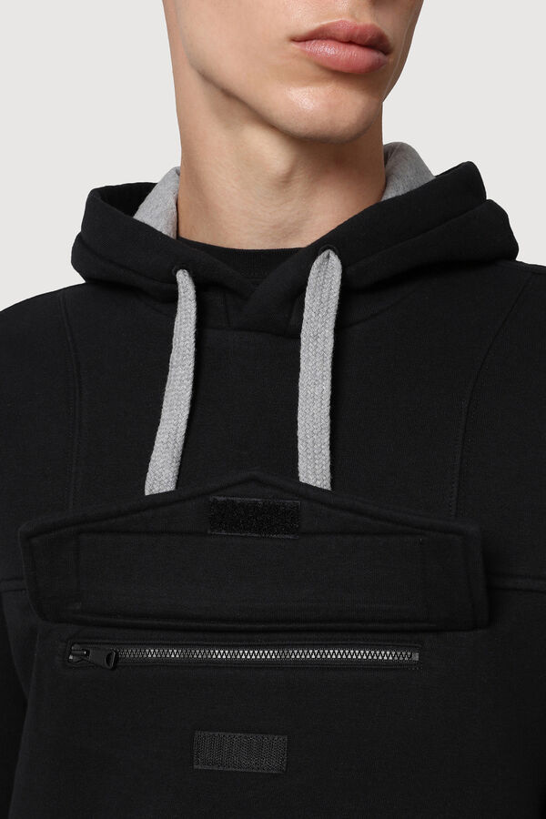 Napapijri Napapijri BURGEE WINT hooded sweatshirt Black