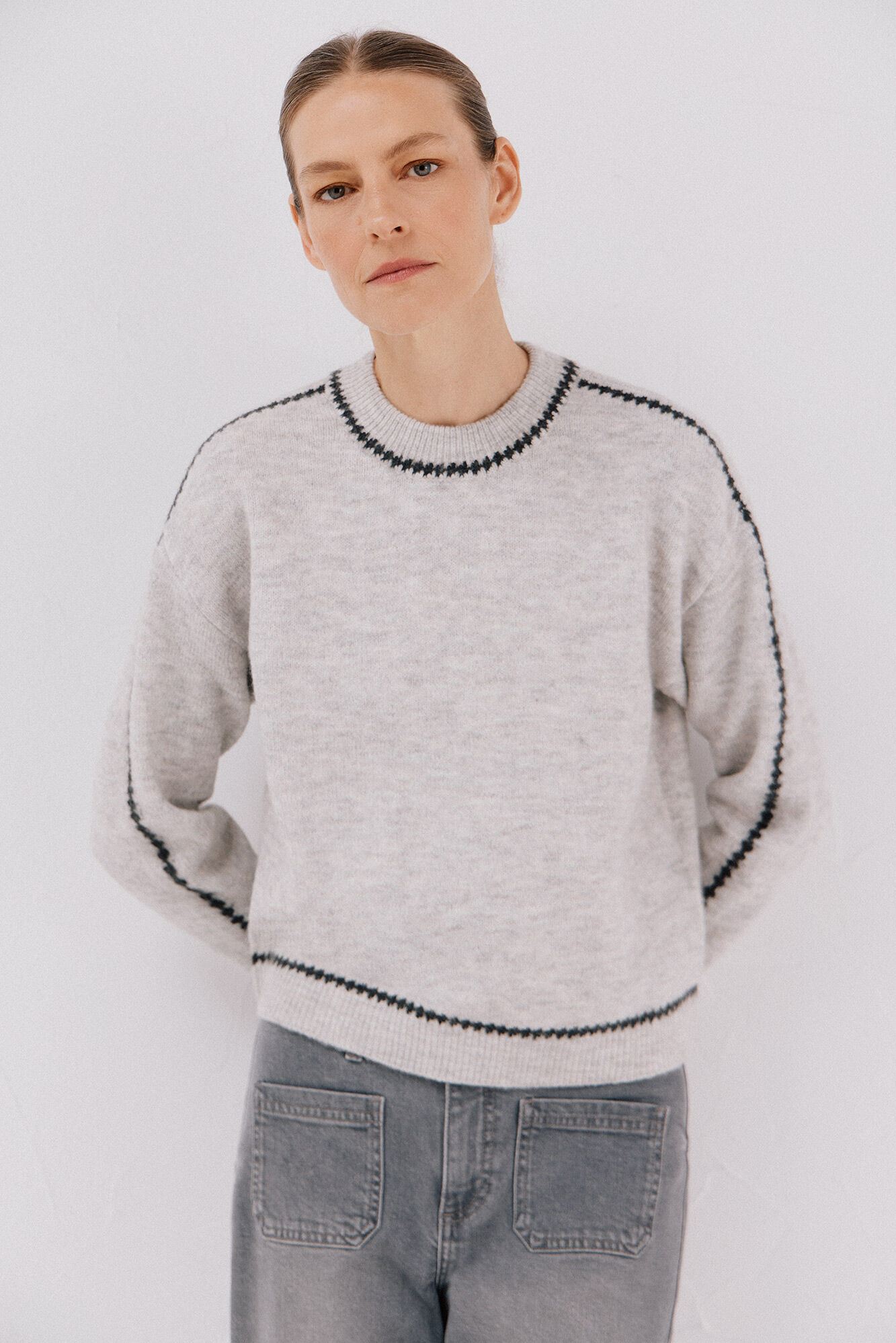 Cortefiel Jersey Perkins contrastes