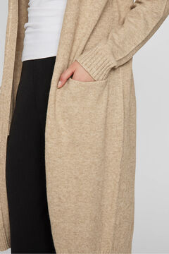 Vila C&aacute;rdigan largo de punto con viscosa