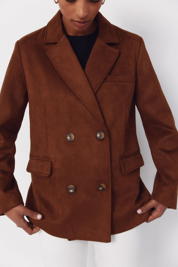 Cortefiel Americana tejido efecto ante Marr&oacute;n