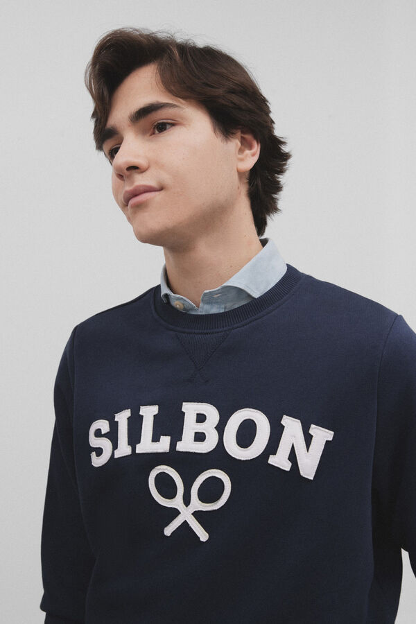 Silbon Sudadera silbon raqueta Azul marino