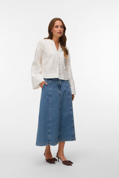 Vero Moda Falda denim midi