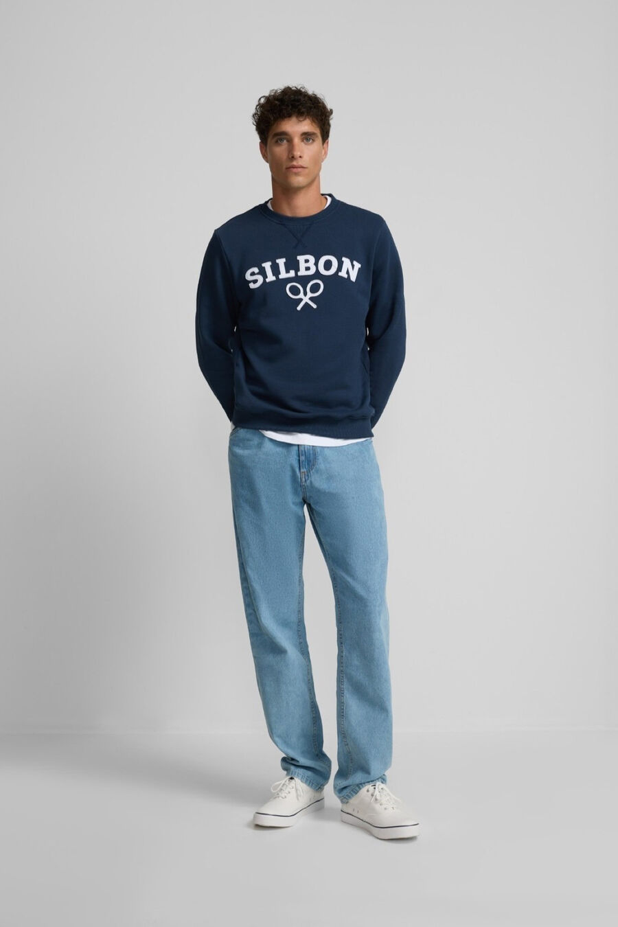 Sudadera silbon raqueta media