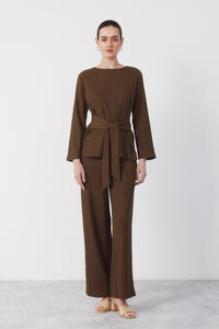 Cortefiel Topo com n&oacute; frontal