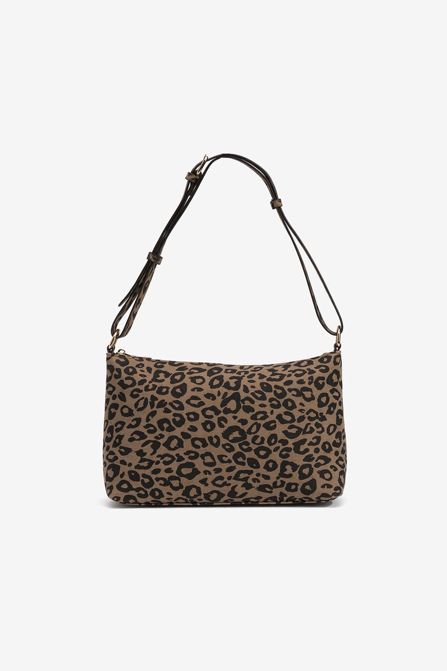 Bolso efecto ante estampado