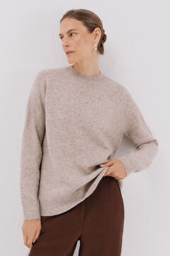 Cortefiel Jersey suave franjas