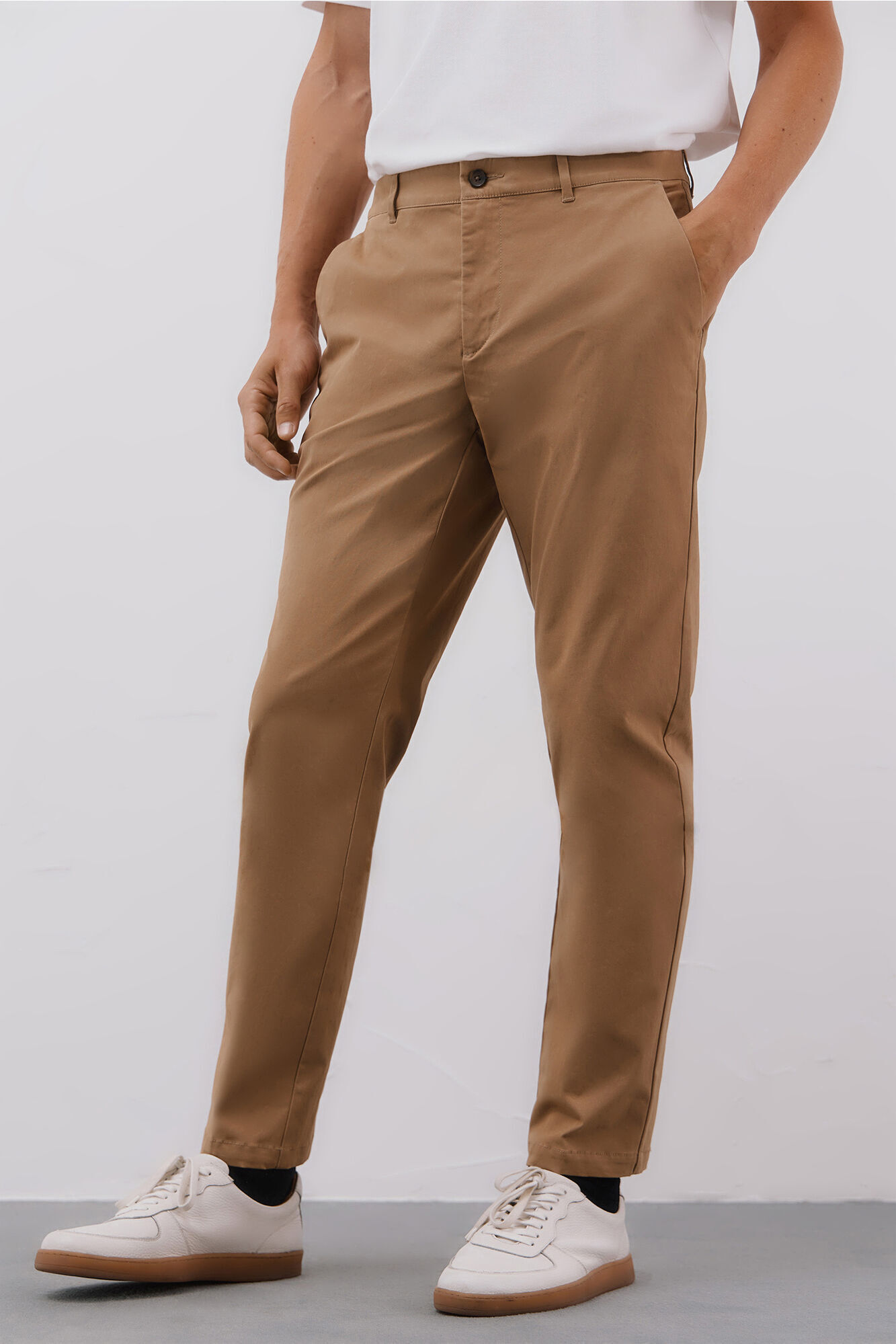Cortefiel Pantal&oacute;n chino confort regular fit