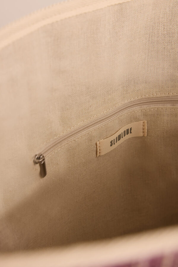 Slowlove Bolsa tejido Purple