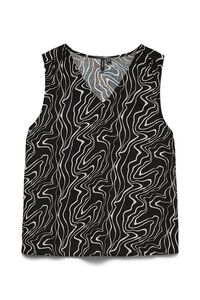 Vero Moda Top sem mangas e gola em bico