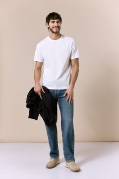 OOTO Camiseta b&aacute;sica lavada