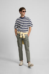 Silbon Casual sport cargo pants Green