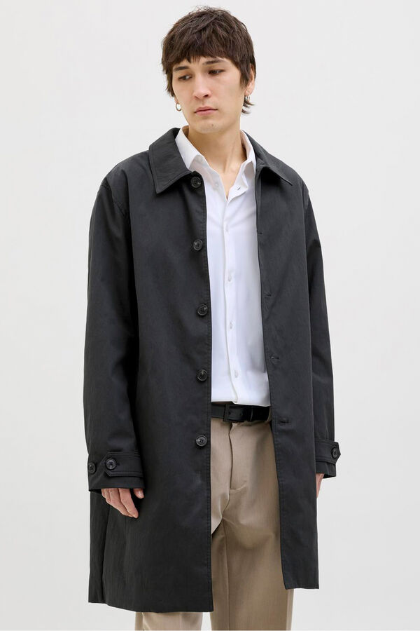 Jack & Jones Cazadora regular fit waterproof Negro