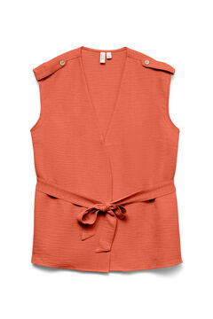 Vero Moda Top sin mangas escote cruzado