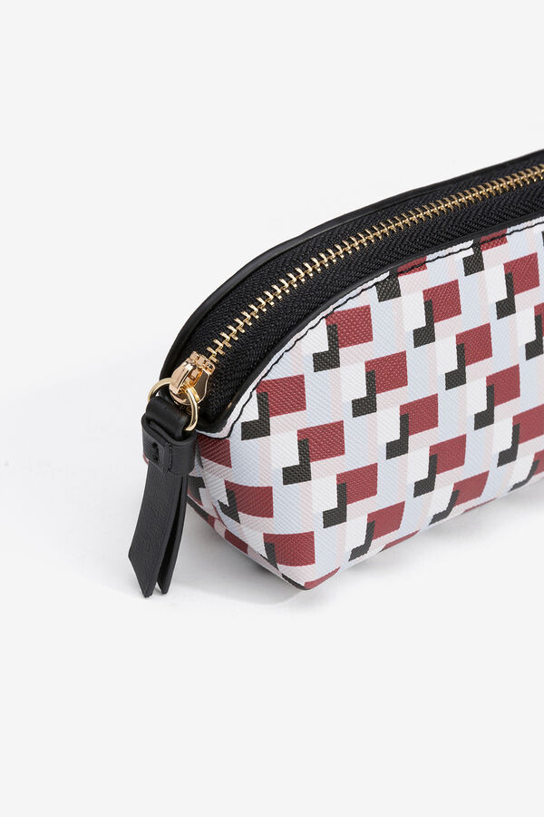 Vilanova Estuche efecto piel estampado Multicolor