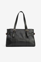 Vilanova Bolso estructurado cl&aacute;sico Negro