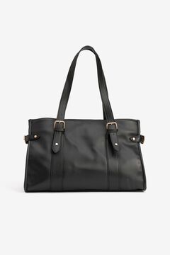 Vilanova Bolso estructurado cl&aacute;sico Negro