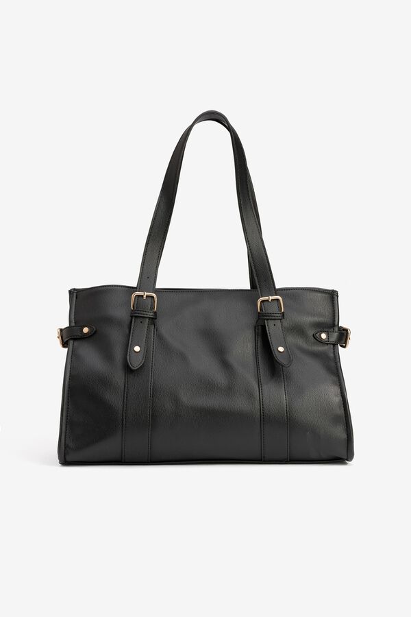 Vilanova Bolso estructurado cl&aacute;sico Negro