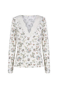 Slowlove Top estrucutura detalle blonda