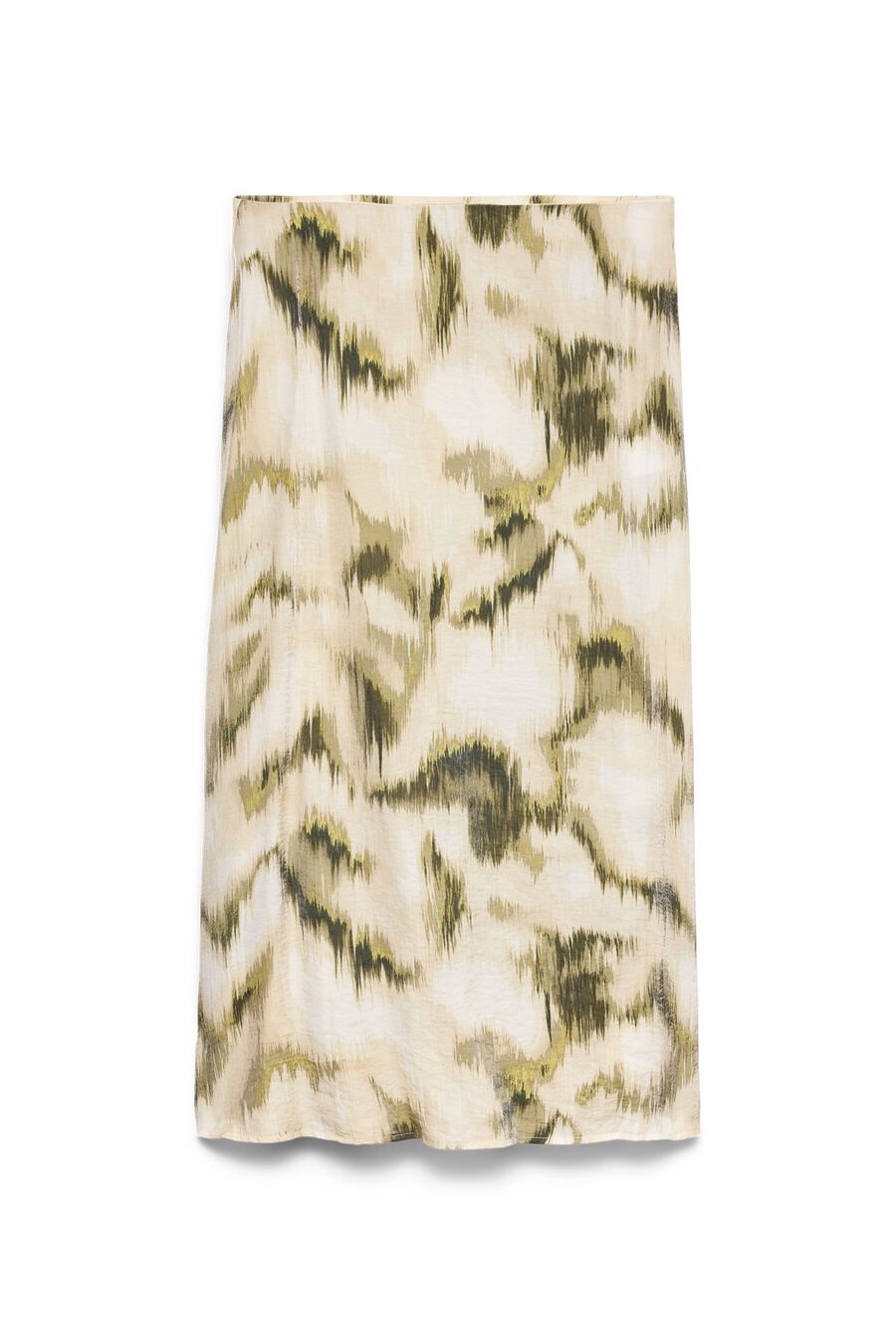 Falda 7/8 efecto satinado