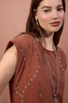 Slowlove Vestido tachas