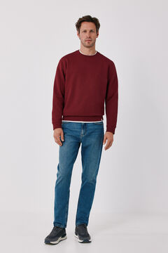 Cortefiel Sudadera cuello caja