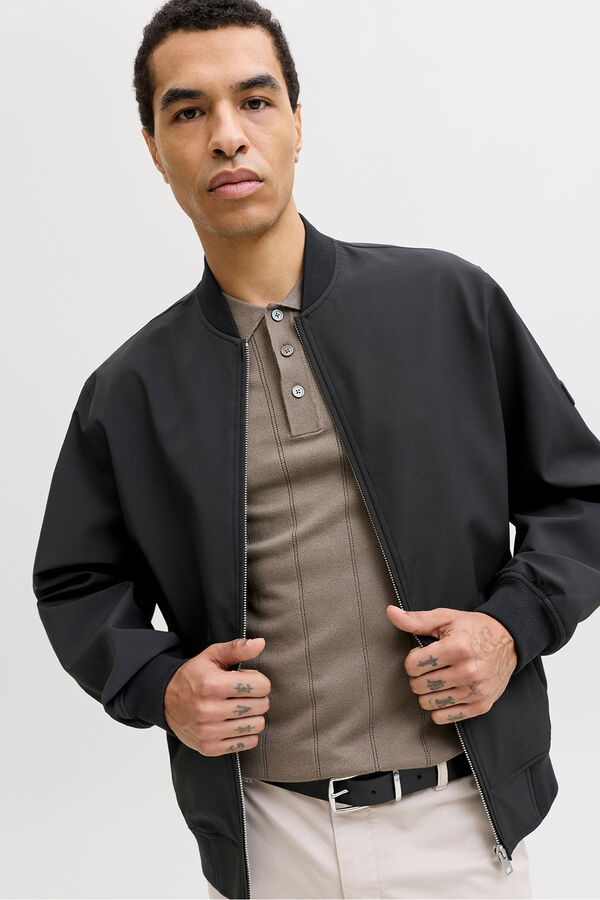 Jack & Jones Basic bomber jacket Black