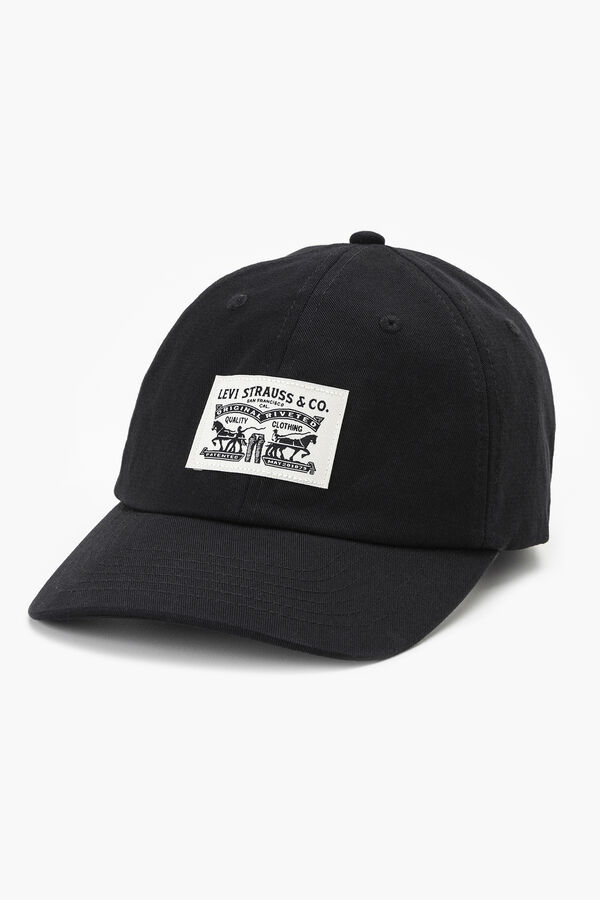Levi's Gorra Heritage Relaxed Dad Negro