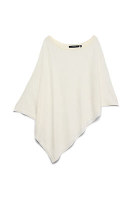 Poncho de punto con caída