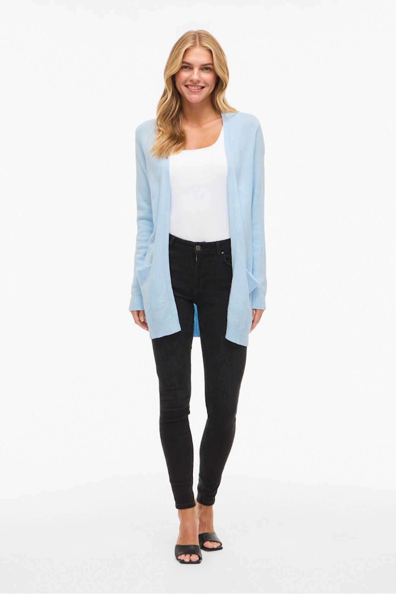 Vila C&aacute;rdigan de punto con viscosa