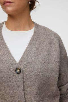 Vero Moda Curve C&aacute;rdigan de cuello pico