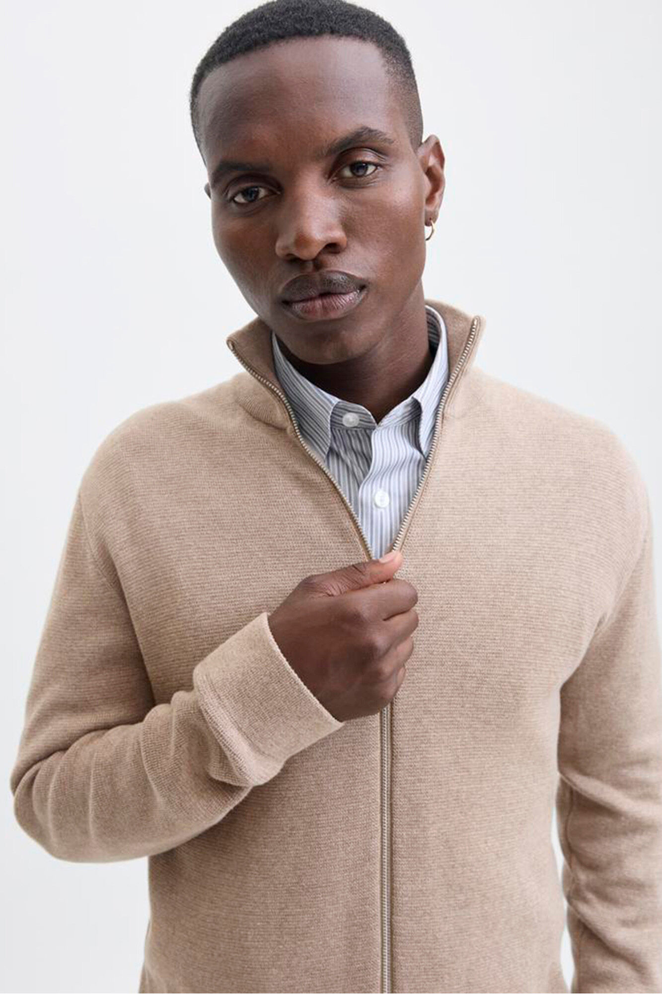 Jack & Jones C&aacute;rdigan de punto estructurado