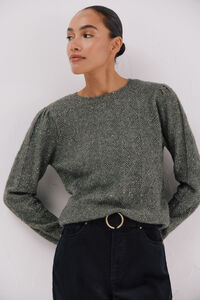 Cortefiel Malha com lantejoulas