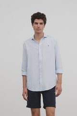 Silbon Camisa sport silbon soft Azul