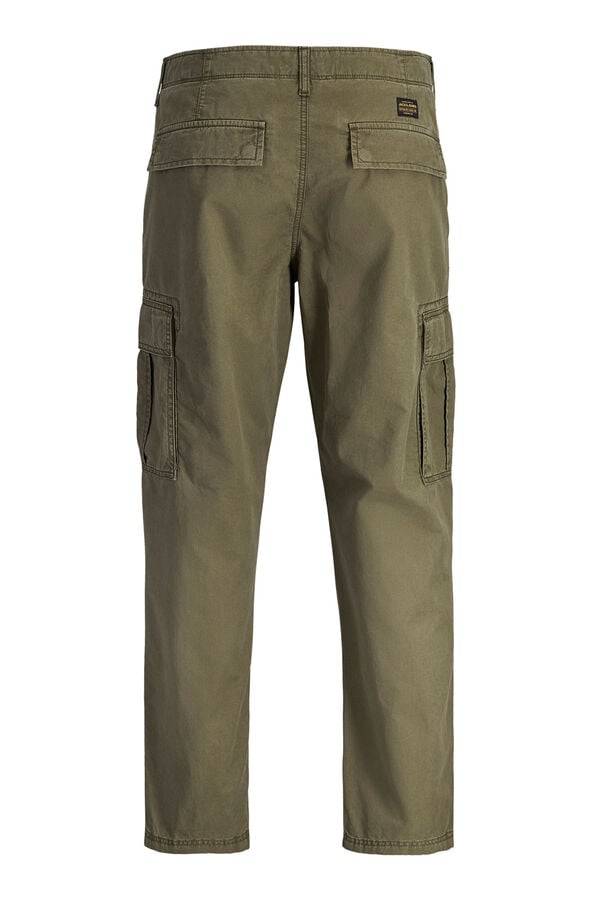 Jack & Jones Pantal&oacute;n cargo relaxed Verde oscuro