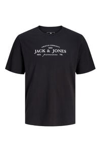 Jack & Jones T-shirt corte regular em algod&atilde;o