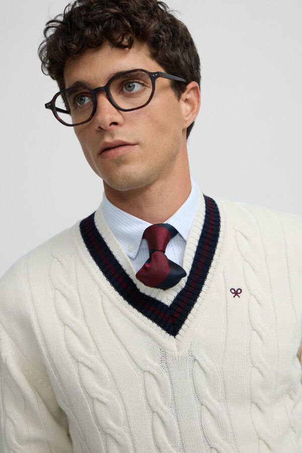 Silbon Jumper College Beige