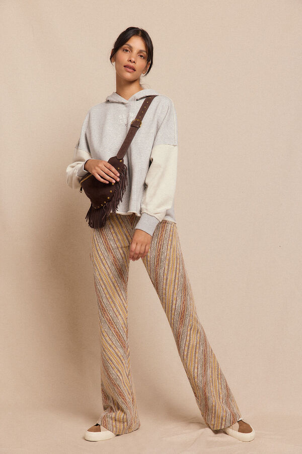 Slowlove Sudadera capucha slowlove Gris oscuro