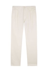 OOTO Cal&ccedil;as chino com pregas de corte regular