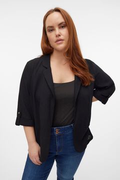 Vero Moda Curve Blazer de mulher aberto com aba tamanho grande