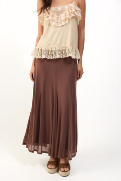 Slowlove Falda de tul el&aacute;stico