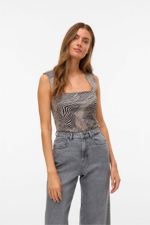 Vero Moda Top tirante ancho Multicolor