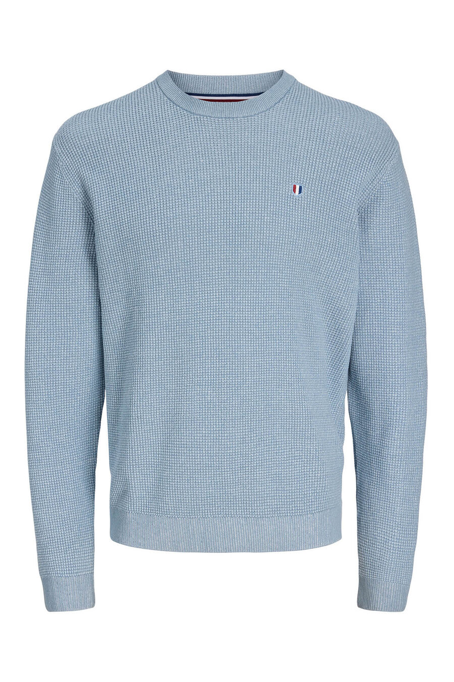 Jersey manga larga punto bordado