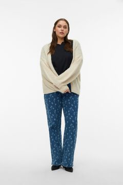 Vero Moda Curve C&aacute;rdigan abierto punto grueso