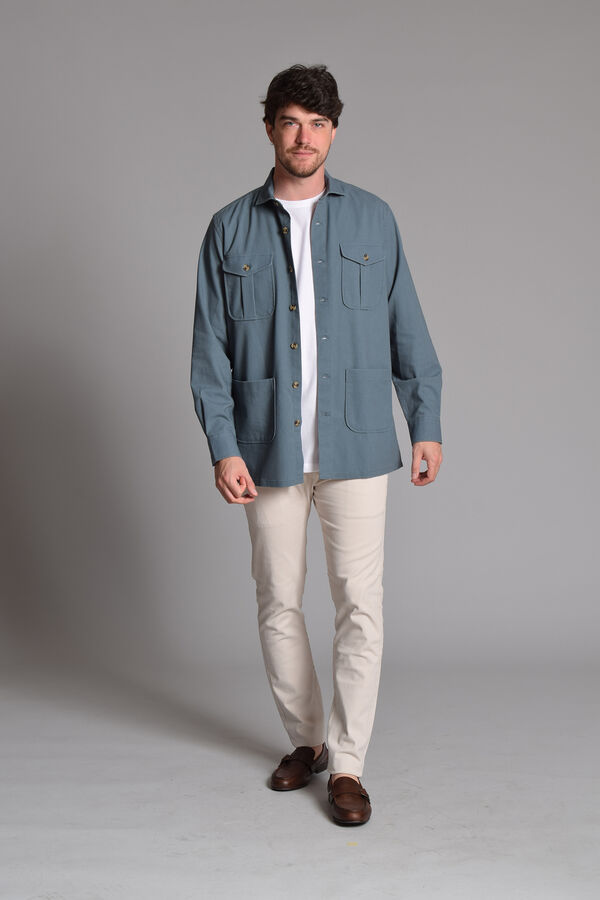 Cloking Camisa Sahariana Blue